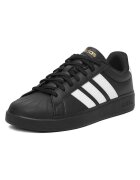 adidas Мъжки кецове - екологична кожа - черно/бяло