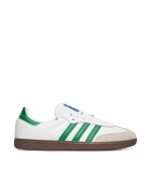 adidas Мъжки кецове - естествена кожа - бял/зелен