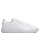 adidas Мъжки кецове GRAND COURT BASE 2.0 - естествена кожа - бели