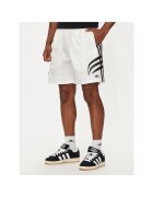 adidas Мъжки спортни панталони къси - бели