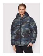 adidas Мъжко пухено яке тъмносиньо - зелено