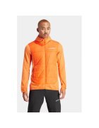 adidas Мъжко яке - 303455255 - Рециклиран полиестер - Оранжево