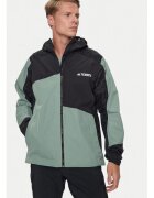 adidas Мъжко яке - 303461324 - Полиамид - Зелено