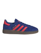 adidas Originals Хандбални обувки Spezial от велур и кожа - Червен/Тъмносин