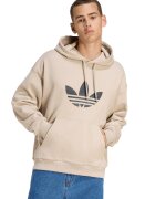 adidas Originals Худи с монограм и джоб кенгуру - Черен/Светло кафяво