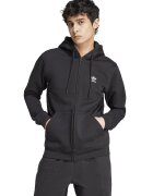 adidas Originals Худи с цип - Бял/Антрацитно сиво