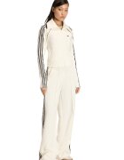 adidas Originals Къс слим суитшърт Черен/Бежов