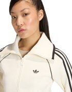 adidas Originals Къс слим суитшърт Черен/Бежов