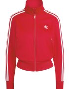 adidas Originals Къс суитшърт Firebird с цип Корал
