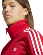 adidas Originals Къс суитшърт Firebird с цип Корал