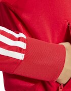 adidas Originals Къс суитшърт Firebird с цип Корал