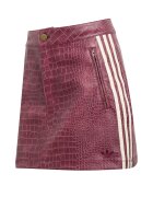 adidas Originals Къса пола с шагрен Бял/Прашно червено