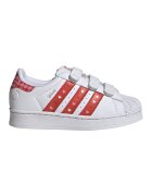 adidas Originals Кецове Superstar с LED светлини - Червен/Бял