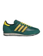 adidas Originals Кожени маратонки Leather с текстил - Зелен/Жълт