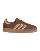 adidas Originals Кожени маратонки Samba с бродерии - Кафяв/Жълт