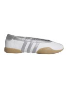 adidas Originals Кожени пантофки-балерини Taekwondo Mei - Бял/Сребрист
