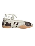 adidas Originals Кожени пантофки Taekwondo с връзки - Кафяв/Мръснобял