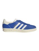 adidas Originals Кожени спортни обувки Gazelle със синтетика - Кралско Синьо/Мръснобял