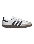 adidas Originals Кожени спортни обувки Samba OG - Избеляло черно/Бял/Сиво-бежов