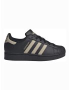 adidas Originals Кожени спортни обувки Superstar II - Черен/Светло бежово
