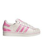adidas Originals Кожени спортни обувки Superstar II - Пастелнорозов/Мръснобял