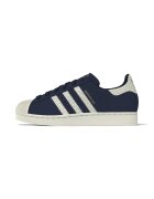 adidas Originals Кожени спортни обувки Superstar II - Слонова кост/Тъмносин