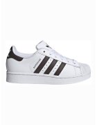 adidas Originals Кожени спортни обувки Superstar II - Тъмнокафяв/Бял