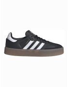 adidas Originals Маратонки Samba с платформа и велур - Бял/Черен