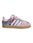 adidas Originals Маратонки Samba с велур и принт - Пастелнорозов/Бял/Многоцветен