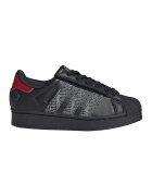 adidas Originals Маратонки Superstar от еко кожа с LED светлинки - Червен/Черен