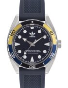 adidas Originals Мъжки часовник Edition Two AOFH23006 - кварцов механизъм - силиконова каишка - гранат