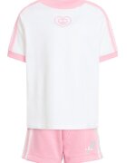 adidas Originals Памучна тениска и къс панталон с лого
