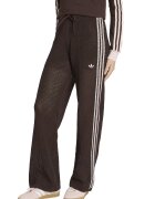 adidas Originals Панталон от кроше с ажур - Слонова кост/Кафяв