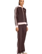 adidas Originals Прав спортен панталон Classic с джобове с цип Кафяв/Розово