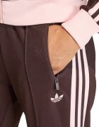 adidas Originals Прав спортен панталон Classic с джобове с цип Кафяв/Розово