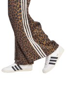 adidas Originals Разкорен панталон с висока талия Бял/Черен/Бледооранжев