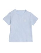 adidas Originals Релефни тениска и шорти Прашно синьо