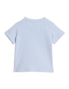 adidas Originals Релефни тениска и шорти Прашно синьо