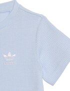 adidas Originals Релефни тениска и шорти Прашно синьо