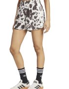 adidas Originals Шорти с висока талия и животинска шарка Тъмнокафяв/Слонова кост