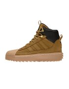adidas Originals Скосени спортни обувки Superstar Winter над глезена - Черен/Светлокафяв