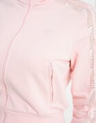 adidas Originals Слим суитшърт Firebird с дантела Пастелнорозов