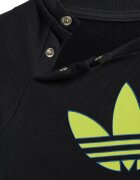 adidas Originals Спортен екип с памук Черен/Лайм зелено