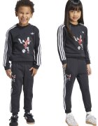 adidas Originals Спортен екип с шарка на Disney и контрасти - Бял/Корал/Антрацитно сиво