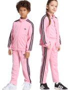 adidas Originals Спортен екип с цип и контрасти - Черен/Розово