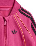 adidas Originals Спортен екип с цип и лого Черен/Оранжев/Фуксия