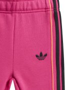 adidas Originals Спортен екип с цип и лого Черен/Оранжев/Фуксия
