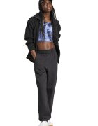 adidas Originals Спортен панталон Essentials със свободна кройка Бял/Антрацитно сиво