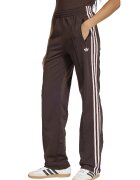 adidas Originals Спортен панталон Firebird с подгъви с цип - Тъмнокафяв/Светлорозов