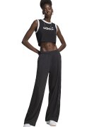 adidas Originals Спортен панталон Firebird с широк крачол - Черен